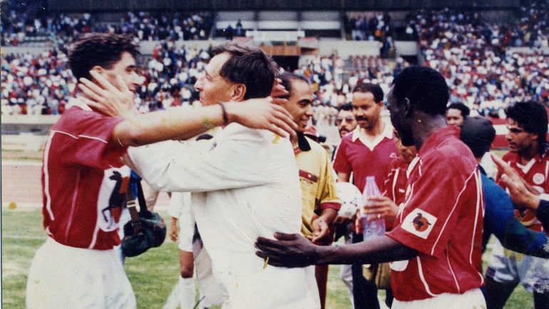 1994 год. Юрий Севастьяненко в чемпионате Марокко. Фото из личного архива Юрия Севастьяненко 1994 год. Юрий Севастьяненко в чемпионате Марокко. Фото из личного архива Юрия Севастьяненко