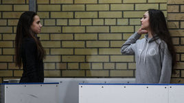 27 января. Москва. Алина Загитова и Евгения Медведева.