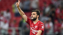 11 августа. Москва. "Открытие Арена". "Спартак" - "Анжи" - 1:0. Георгий Джикия.