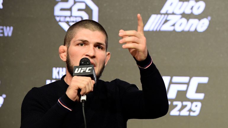 Хабиб Нурмагомедов. Фото AFP Хабиб Нурмагомедов. Фото AFP