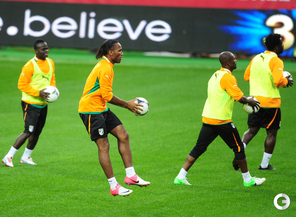 ТРЕНИРОВКА СБОРНОЙ КОТ-Д'ИВУАРА