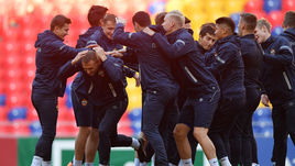 1 октября. Москва. ЦСКА готовится к матчу с "Реалом".