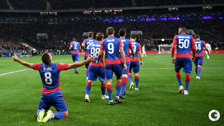 2 октября. Москва. ЦСКА - "Реал" - 1:0. Никола Влашич - автор победного гола в ворота "Реала".