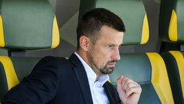 Главный тренер "Зенита" Сергей Семак.