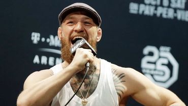 4 октября. Лас-Вегас. Пресс-конференция перед боем Макгрегор - Нурмагомедов. Конор Макгрегор.