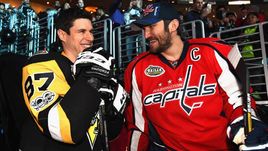 Сидни Кросби (слева) и Александр Овечкин.