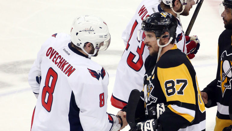 Александр Овечкин (слева) и Сидни Кросби. Фото USA Today Александр Овечкин (слева) и Сидни Кросби. Фото USA Today