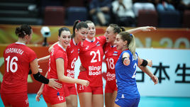 Россиянки разгромили сборную Турции.