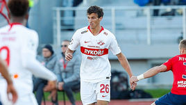 7 октября. Красноярск. "Енисей" - "Спартак" - 2:3. Роман Еременко.