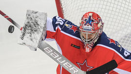 Вратарь ЦСКА Илья Сорокин.