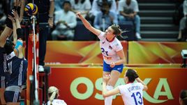 11 октября. Осака. Россия - Китай - 1:3. Россиянки не справились с олимпийскими чемпионками и завершили борьбу на чемпионате мира.