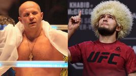 Федор Емельяненко и Хабиб Нурмагомедов.