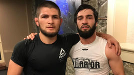 Хабиб Нурмагомедов и Зубайра Тухугов.