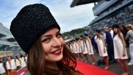 Грид-гелз Гран-при Сочи.