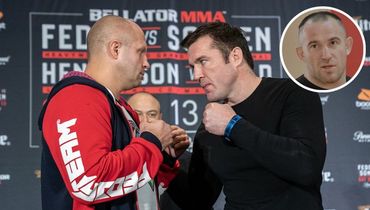 Федор Емельяненко (слева) и Чейл Соннен.