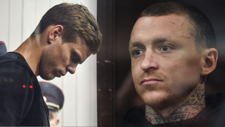 Александр Кокорин и Павел Мамаев. Фото REUTERS Александр Кокорин и Павел Мамаев. Фото REUTERS