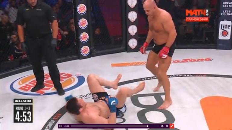 Бой Емельяненко - Соннен. Бой Емельяненко - Соннен.