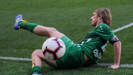 Капитан "Анжи" Дмитрий Белоруков.