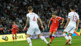 14 октября. Сочи. Россия - Турция - 2:0. 78-я минута. Денис Черышев забивает второй гол нашей команды.