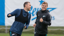 Артем Дзюба и Александр Кокорин.