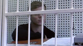 19 октября. Москва. Александр Кокорин в камере СИЗО-2.