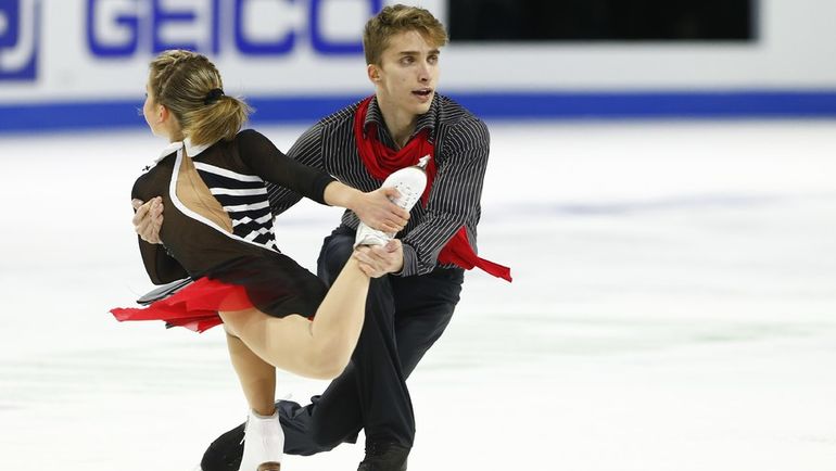 Алиса Ефимова и Александр Коровин. Фото AFP Алиса Ефимова и Александр Коровин. Фото AFP