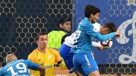 21 октября. Химки. "Динамо" - "Зенит" - 1:0. 75-я минута. Гол Федора Черных.