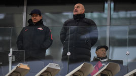 21 октября. Москва. "Спартак" - "Арсенал" - 2:3. Леонид Федун и Станислав Черчесов.