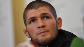 19 апреля. Москва. Хабиб Нурмагомедов.