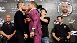 Хабиб Нурмагомедов и Конор Макгрегор.