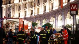 Live о страшном происшествии в итальянской столице перед матчем "Рома" - ЦСКА.