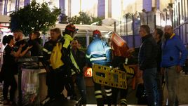 23 октября. Рим. Трагедия в метро перед матчем "Рома" - ЦСКА.