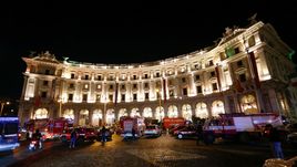 23 октября. Рим. У станции "Репубблика".