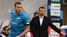 Артем Дзюба и Сергей Семак.