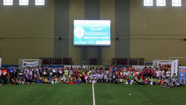 Финал проекта "Мини-футбол – в школу" в Красноярске