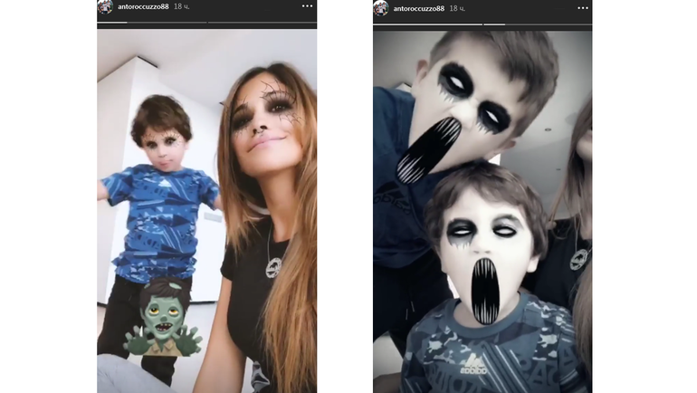 Жена Лионеля Месси Антонелла Рокуццо с детьми. Фото instagram.com/ Жена Лионеля Месси Антонелла Рокуццо с детьми. Фото instagram.com/