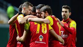 31 октября. Грозный. "Ахмат" - "Арсенал" - 0:2. Радость оружейников.