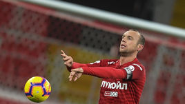 1 ноября. Москва. "Спартак" – "Анжи" – 1:0. Денис Глушаков.