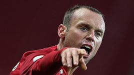 1 ноября. Москва. "Спартак" - "Анжи" - 1:0. Денис Глушаков.