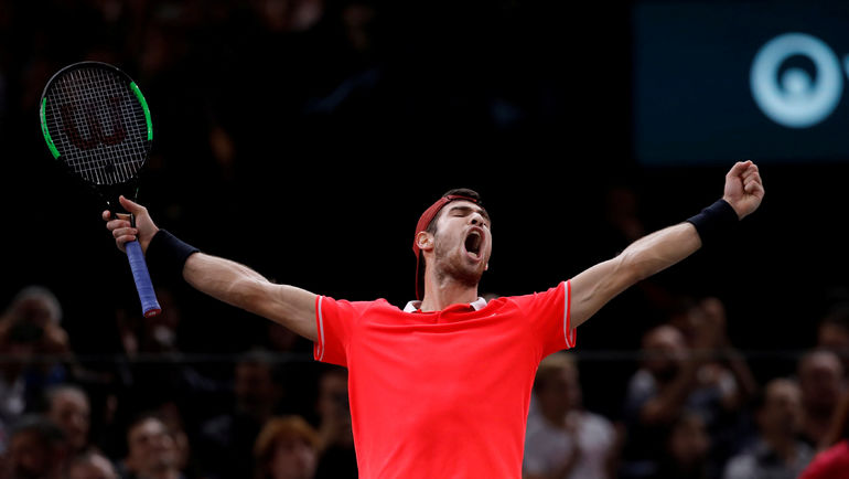 Карен Хачанов. Фото REUTERS Карен Хачанов. Фото REUTERS