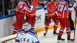 5 ноября. Москва. ЦСКА - СКА - 3:1. Команда Игоря Шестеркина уступила в армейском дерби.