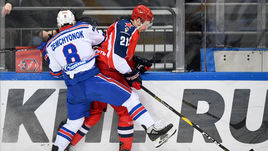 5 ноября. Москва. ЦСКА - СКА - 3:1. Москвичи во второй раз в сезоне победили питерцев.