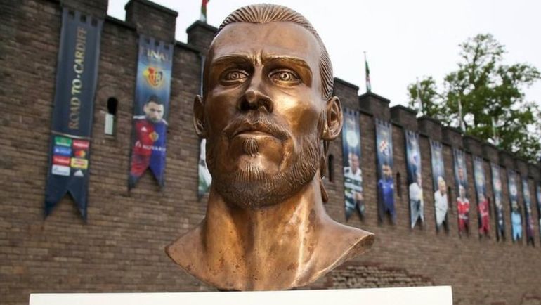 Бюст Гарета Бэйла. Фото PA Бюст Гарета Бэйла. Фото PA