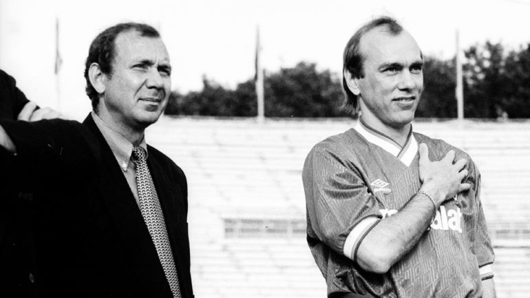 Олег Романцев и Вагиз Хидиятуллин. Фото Дмитрий Солнцев Олег Романцев и Вагиз Хидиятуллин. Фото Дмитрий Солнцев