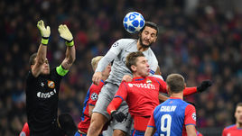 7 ноября. Москва. Лужники. ЦСКА - "Рома" - 1:2. 4-я минута. Костас Манолас открывает счет после ошибки Игоря Акинфеева на выходе.