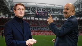 Олег Кононов и Станислав Черчесов.