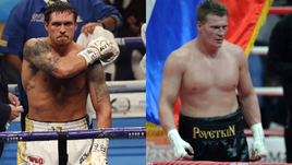Александр Усик и Александр Поветкин.
