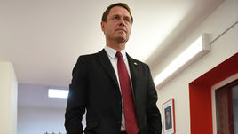 12 ноября. Тарасовка. Новый главный тренер "Спартака" Олег Кононов.