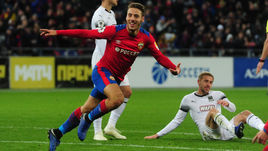 28 октября. Москва. ЦСКА - "Краснодар" - 1:2. Никола Вашич.