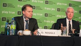Президент Крэйг Риди (справа) и генеральный директор Оливье Ниггли.